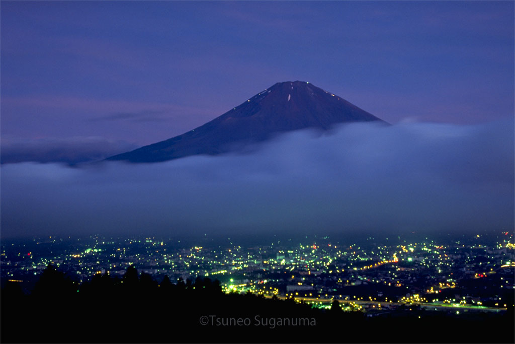 乙女峠からの夜景